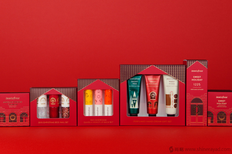 2上海包裝設計公司-韓國 Innisfree 女性化妝品護膚品品牌圣誕節(jié)日裝包裝設計 2上海包裝設計公司-韓國 Innisfree 女性化妝品護膚品品牌圣誕節(jié)日裝包裝設計