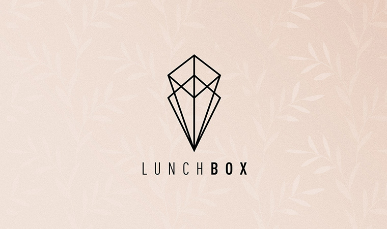 LunchBox 午餐盒子外賣(mài)快餐餐飲LOGO設(shè)計(jì)-上海餐飲LOGO設(shè)計(jì)公司1