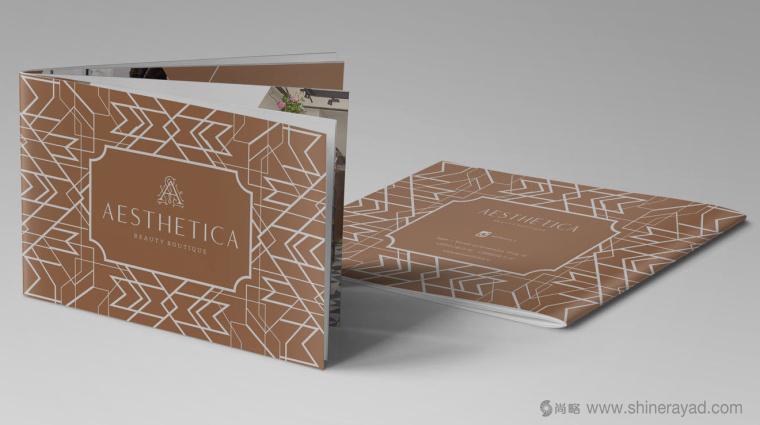 6.1.上海畫冊(cè)設(shè)計(jì)公司-金色風(fēng)格 AESTHETICA 美容護(hù)膚連鎖店企業(yè)宣傳畫冊(cè)設(shè)計(jì)欣賞