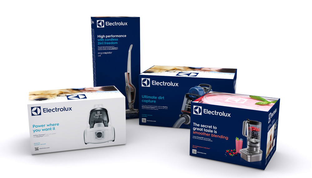 Electrolux 伊萊克斯家電品牌小家電包裝設(shè)計(jì)