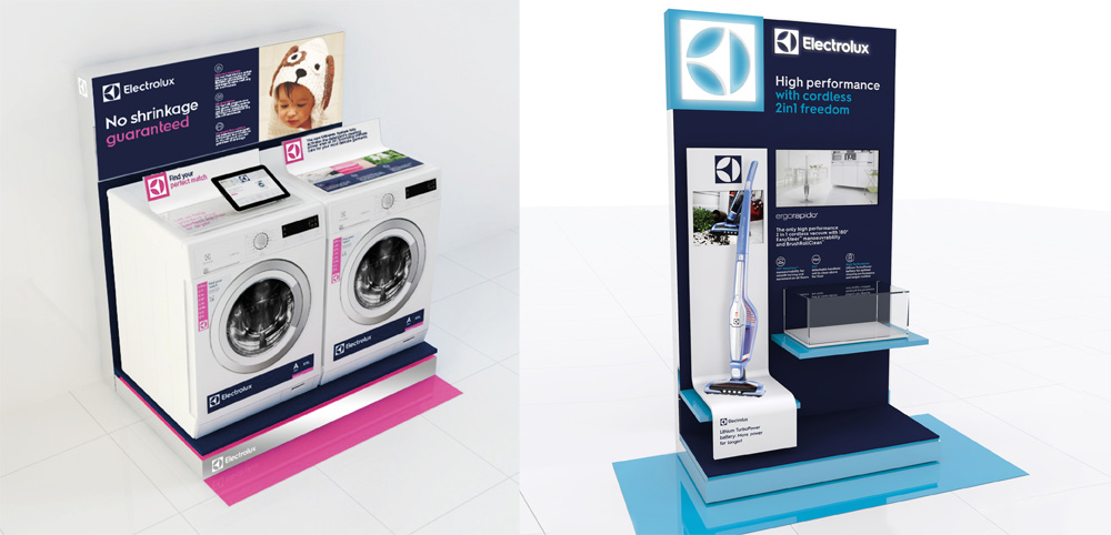 Electrolux 伊萊克斯家電貨架設(shè)計(jì)