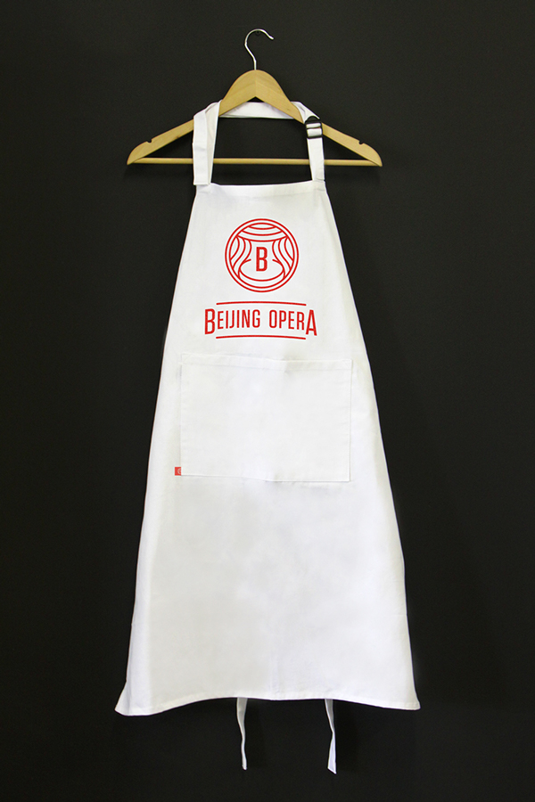 上海標(biāo)志設(shè)計(jì)公司分享開(kāi)普敦 Beijing Opera 中式餐廳標(biāo)志設(shè)計(jì)VI設(shè)計(jì)-圍裙設(shè)計(jì)