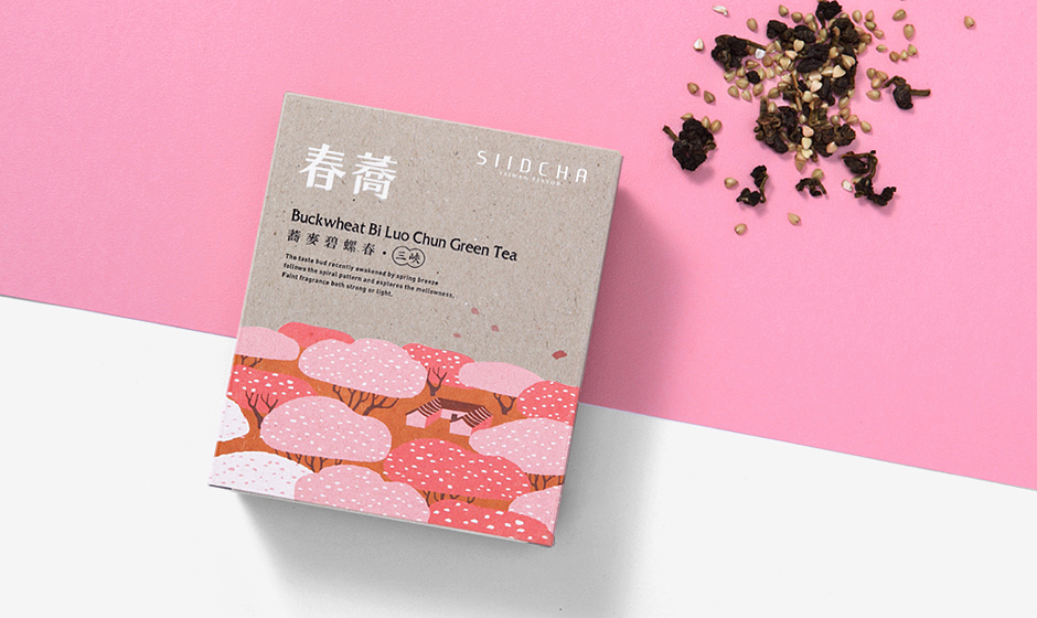 吾谷茶糧擂茶茶葉四季禮盒包裝設計插畫設計-上海包裝設計公司包裝佳作3 吾谷茶糧擂茶茶葉四季禮盒包裝設計插畫設計-上海包裝設計公司包裝佳作3