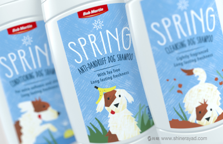 Bob Martin 寵物衛(wèi)生護(hù)理用品品牌春天系列包裝設(shè)計(jì)-上海包裝設(shè)計(jì)公司4