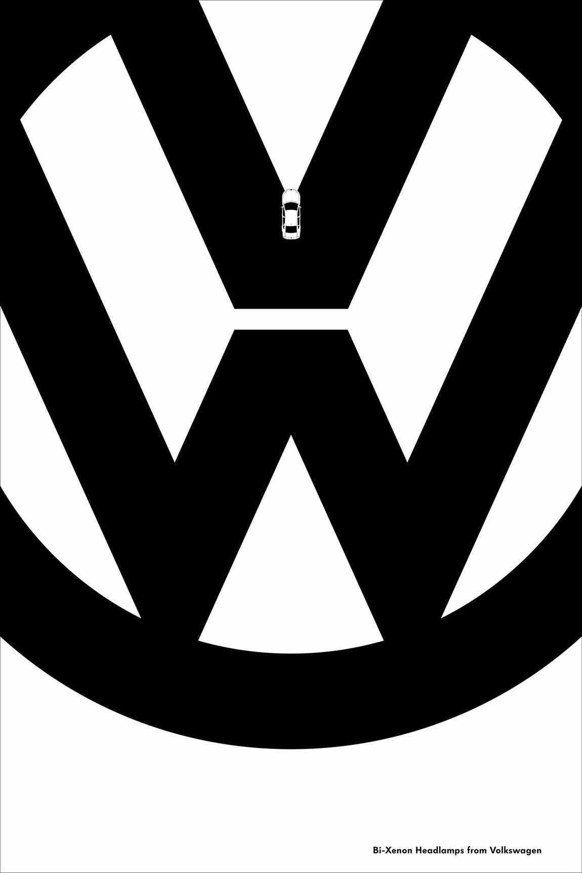 大眾汽車疝氣燈廣告-上海尚略廣告設(shè)計(jì)公司1