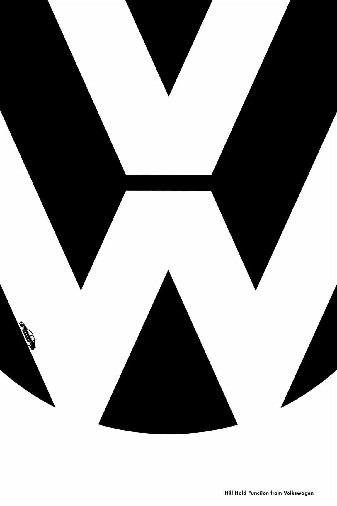 大眾汽車上坡保持功能廣告-上海尚略廣告設(shè)計(jì)公司3