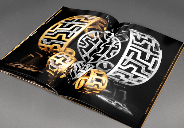 Zolotas 品牌黃金珠寶畫冊設計欣賞7