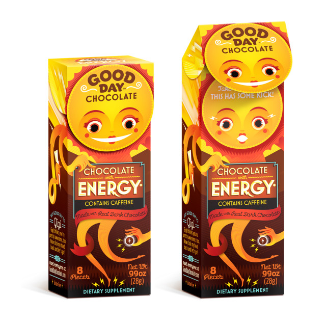 上海包裝設(shè)計公司國外包裝設(shè)計欣賞Good Day 巧克力手繪包裝設(shè)計2