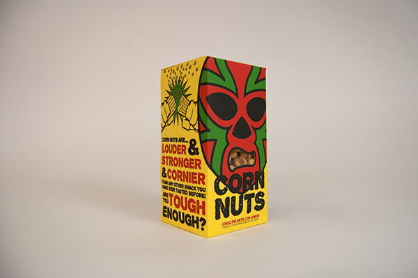 上海包裝設(shè)計公司分享：Corn Nuts 松子玉米小吃包裝設(shè)計2