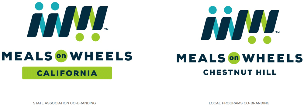 美國 Meals on Wheels 膳食協(xié)會標志設計VI設計2