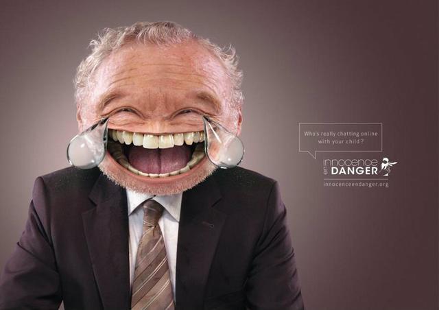 Innocence en Danger非盈利組織平面廣告1-上海廣告設(shè)計公司 http://www.zpcysw.cn/