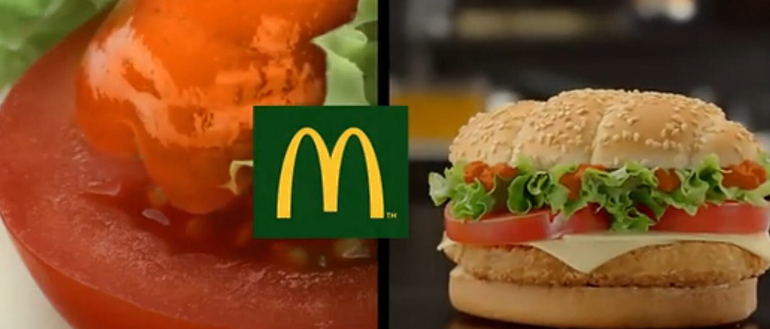 上海策劃公司尚略廣告分享麥當(dāng)勞超辣漢堡廣告猩猩篇3