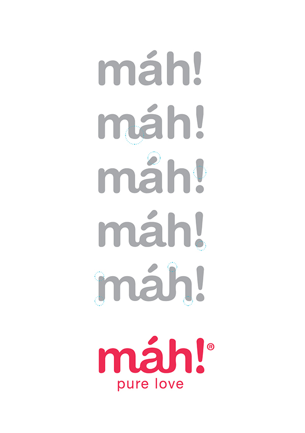 Máh兒童奶粉營養(yǎng)品標志設計2