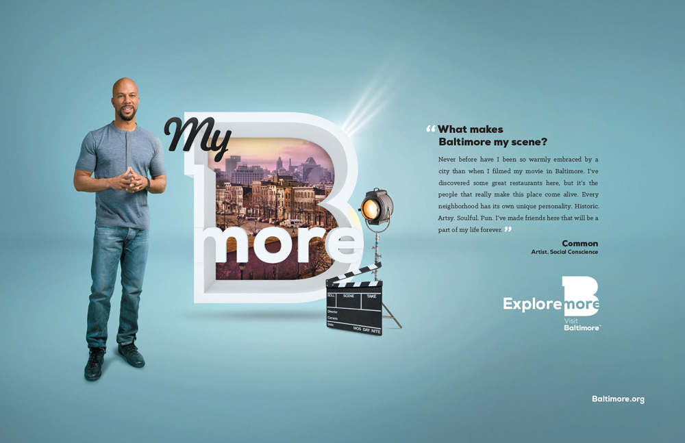 巴爾的摩旅游城市品牌VI形象設計平面廣告設計6