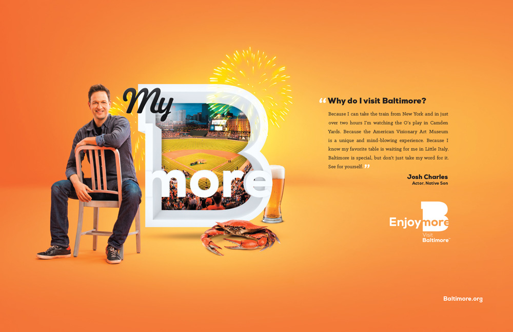巴爾的摩旅游城市品牌VI形象設計平面廣告設計7