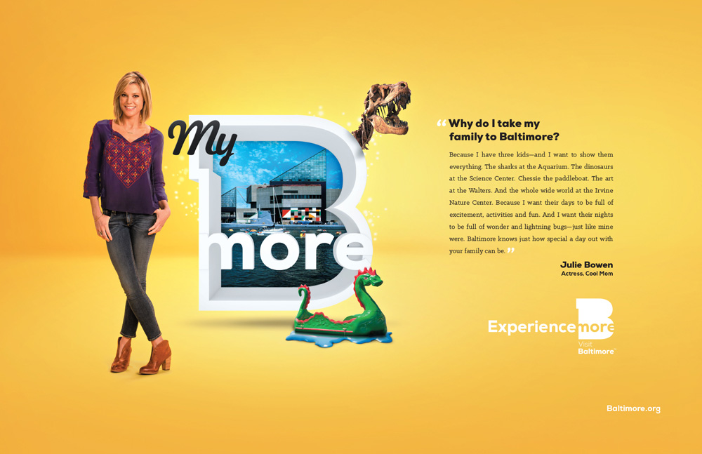 巴爾的摩旅游城市品牌VI形象設計平面廣告設計8