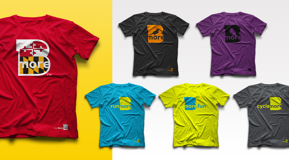 巴爾的摩旅游城市品牌VI形象設計平面廣告設計10