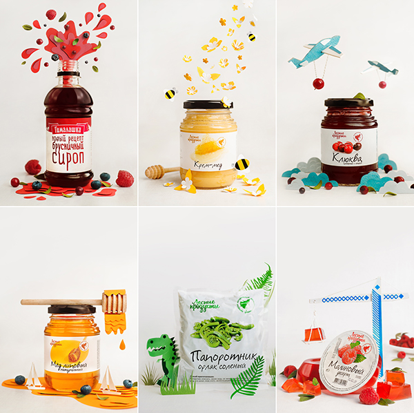 Paper honey 天然蜂蜜包裝設(shè)計(jì)海報(bào)設(shè)計(jì)1