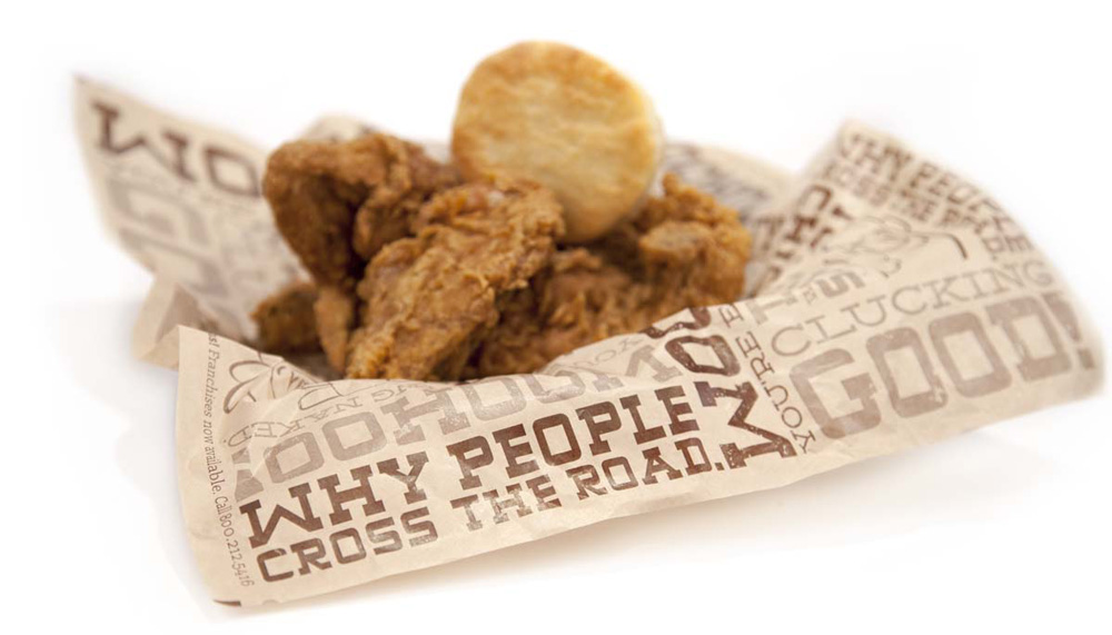 Pudgie 炸雞連鎖快餐廳品牌形象設(shè)計(jì)-雞肉包裝紙?jiān)O(shè)計(jì)4 Pudgie 炸雞連鎖快餐廳品牌形象設(shè)計(jì)-雞肉包裝紙?jiān)O(shè)計(jì)4