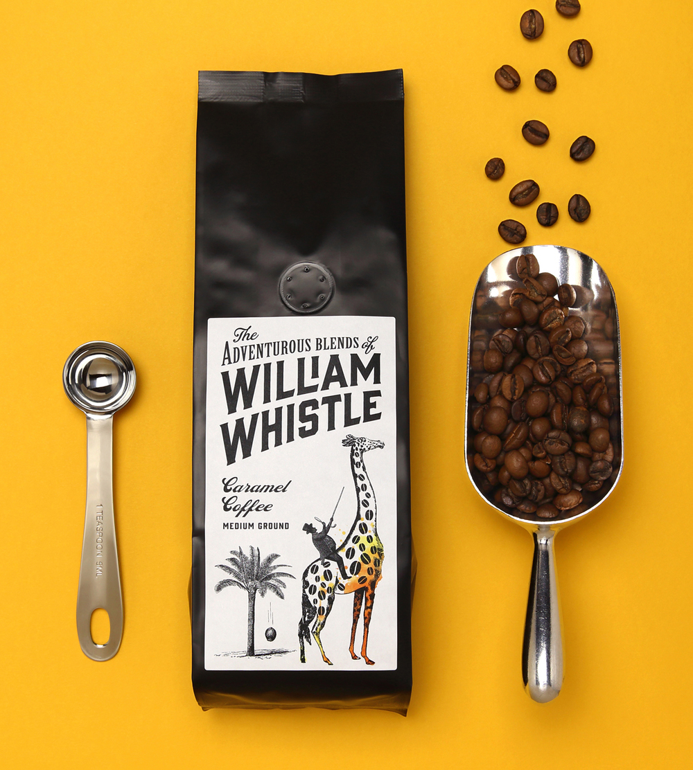 William Whistle 茶葉和咖啡品牌包裝設(shè)計3
