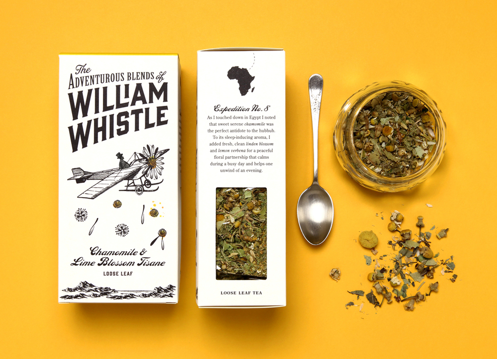William Whistle 茶葉和咖啡品牌包裝設(shè)計7