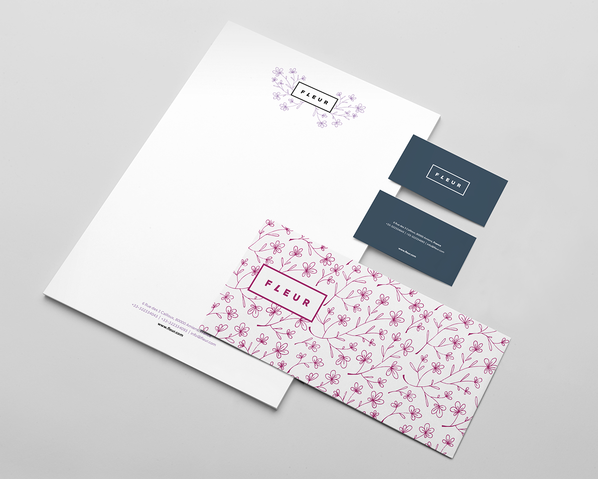 FLEUR化妝品品牌VI設(shè)計7