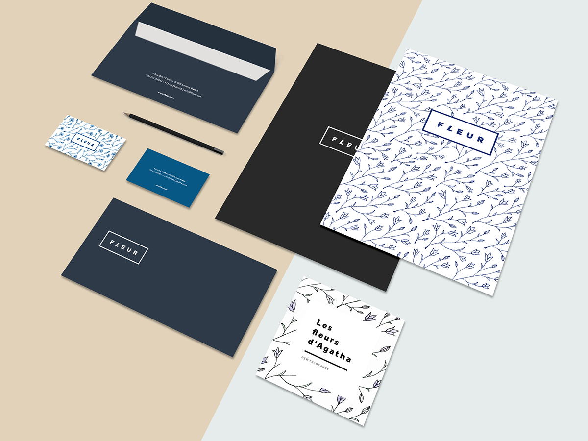 FLEUR化妝品品牌VI設(shè)計6