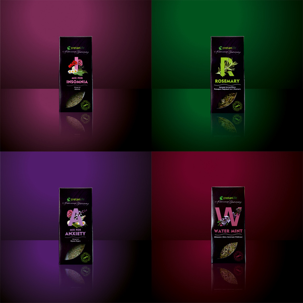 5.Creta Life 草本香料香草花茶包裝設計全家福 5.Creta Life 草本香料香草花茶包裝設計全家福
