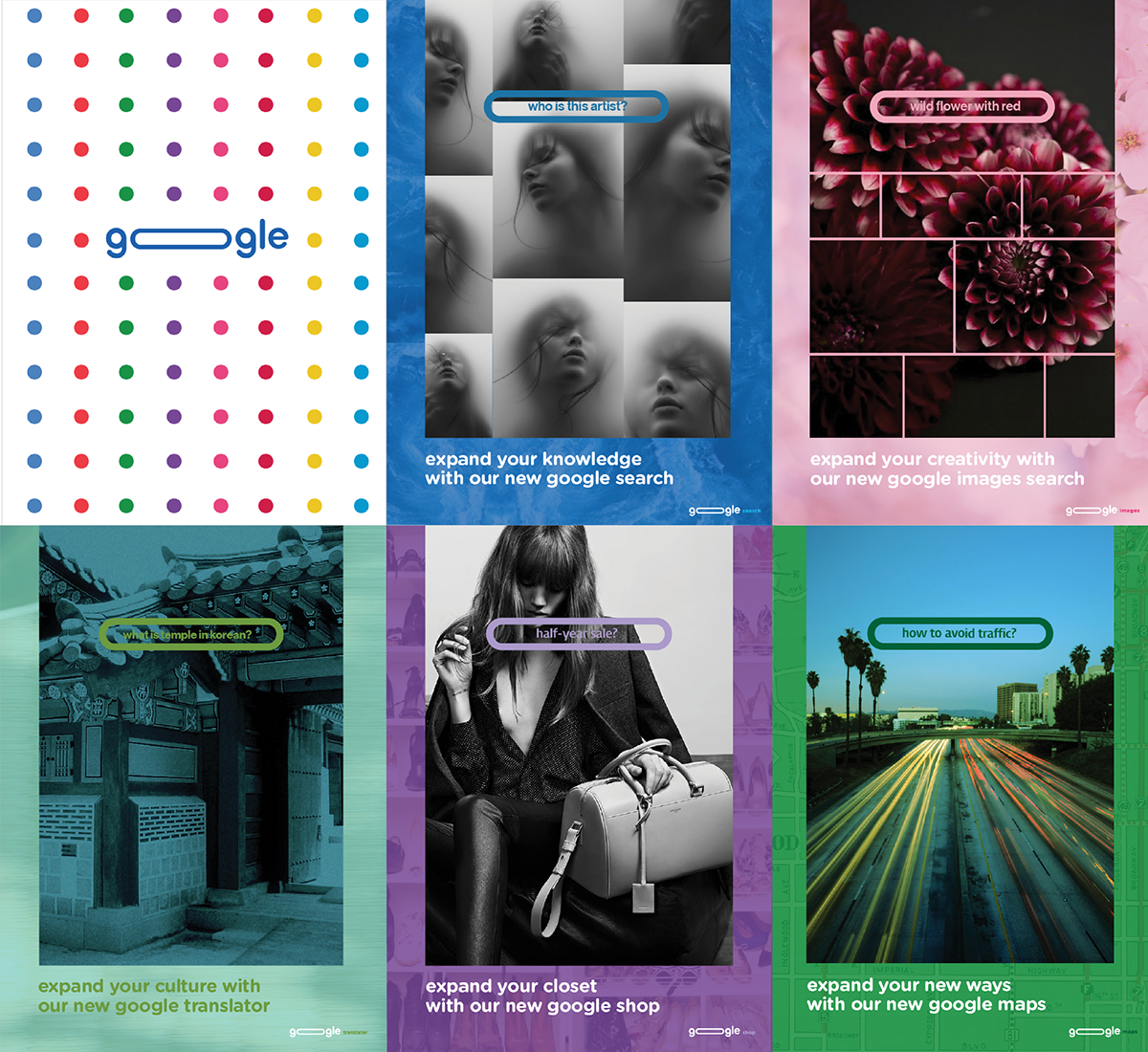 Google谷歌品牌VI形象再設計7-手機界面設計