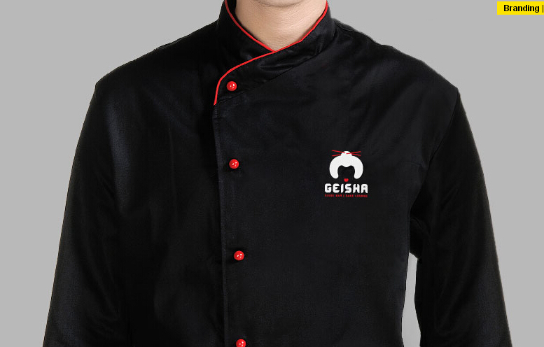 Geisha 藝伎壽司店餐飲l品牌VI設(shè)計(jì)-服務(wù)員服飾設(shè)計(jì)11