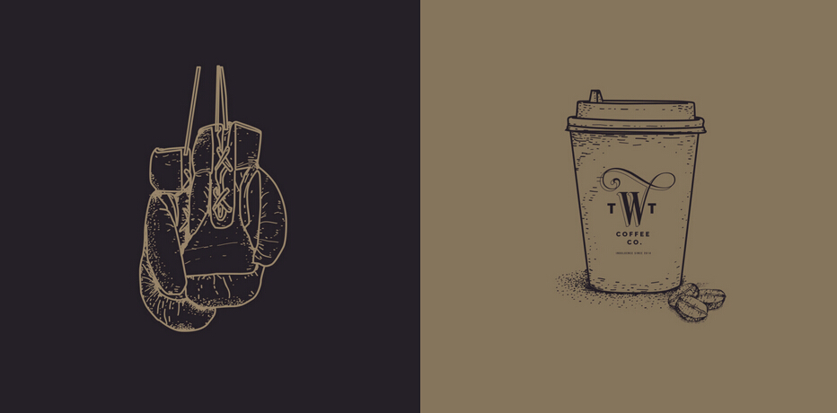 巴西Willow Tree 咖啡公司咖啡店連鎖店品牌VI形象設(shè)計8-輔助插圖設(shè)計 巴西Willow Tree 咖啡公司咖啡店連鎖店品牌VI形象設(shè)計8-輔助插圖設(shè)計