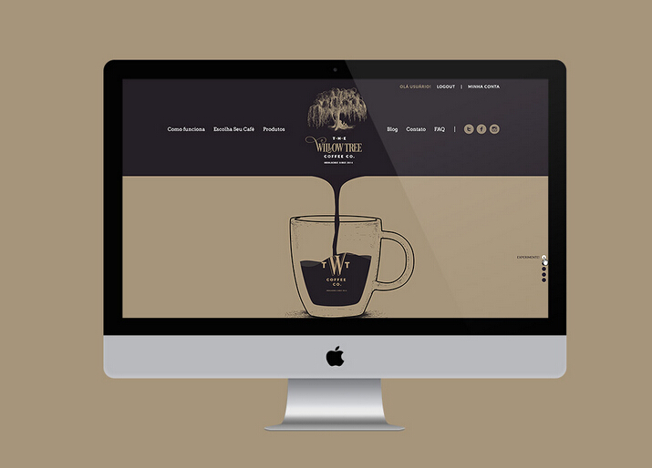 巴西Willow Tree 咖啡公司咖啡店連鎖店品牌VI形象設(shè)計9-網(wǎng)站頁面策劃設(shè)計 巴西Willow Tree 咖啡公司咖啡店連鎖店品牌VI形象設(shè)計9-網(wǎng)站頁面策劃設(shè)計