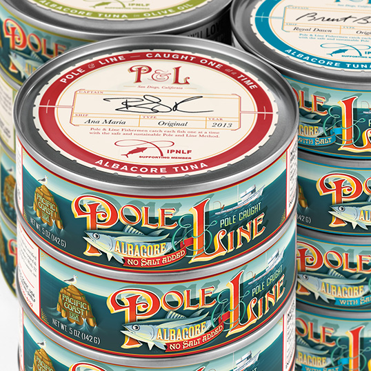 Pole & Line 金槍魚罐頭包裝設(shè)計3 Pole & Line 金槍魚罐頭包裝設(shè)計3