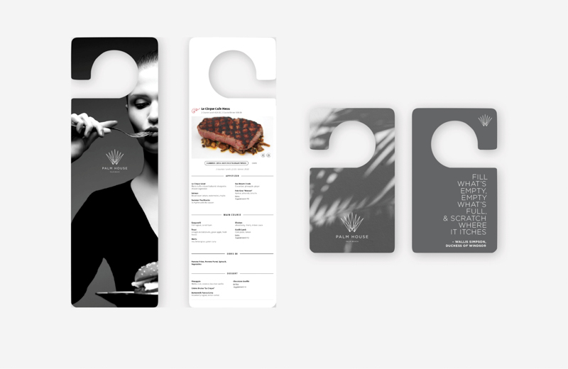 Palm House 棕櫚海景旅游度假房地產(chǎn)標(biāo)志設(shè)計(jì)品牌視覺(jué)形象設(shè)計(jì)7