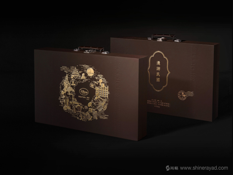 Disney迪斯尼“民國范”月餅產(chǎn)品創(chuàng)意剖析與包裝插畫設(shè)計欣賞17