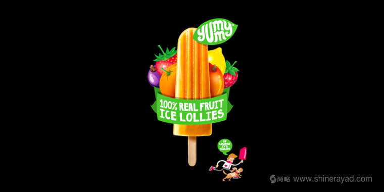 Yummy Lollies 棒棒冰外包裝插畫設(shè)計(jì)4