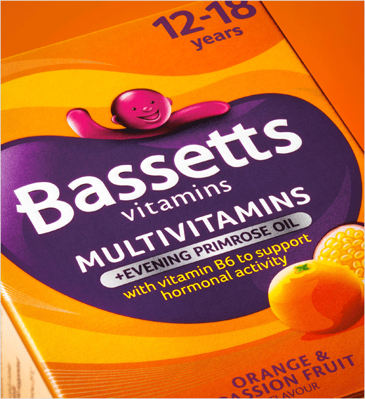 Bassetts兒童維生素品牌重塑包裝設(shè)計(jì)4