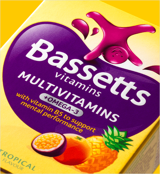 Bassetts兒童維生素品牌重塑包裝設(shè)計(jì)5
