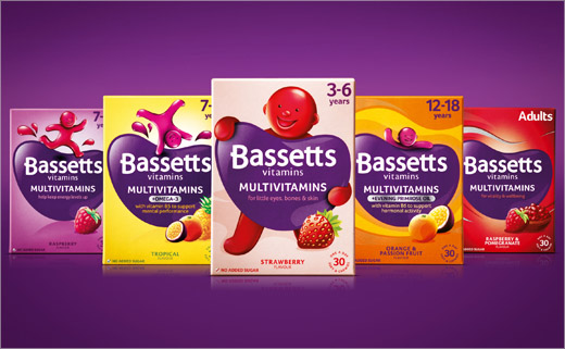 Bassetts兒童維生素品牌重塑包裝設(shè)計1