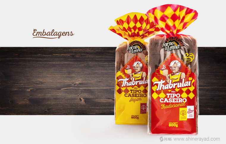Thabrulai 老奶奶烘培袋裝面包包裝設(shè)計(jì)7