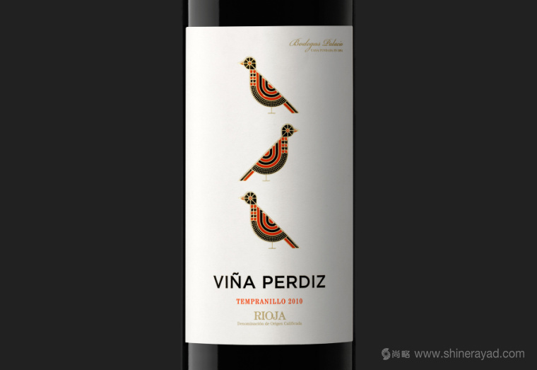 Vi?a Perdiz小鳥插畫葡萄酒包裝設(shè)計-上海包裝設(shè)計公司國外包裝欣賞3