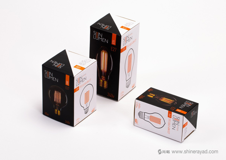 俄羅斯SunLumen電燈燈泡燈具包裝設計3