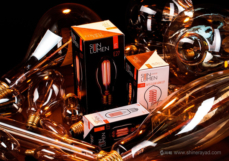 俄羅斯SunLumen電燈燈泡燈具包裝設計6