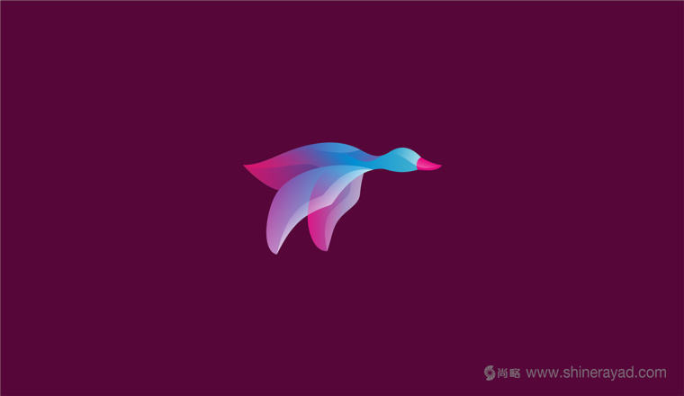 animals動(dòng)物logo設(shè)計(jì)-上海LOGO設(shè)計(jì)公司設(shè)計(jì)欣賞-天鵝LOGO2