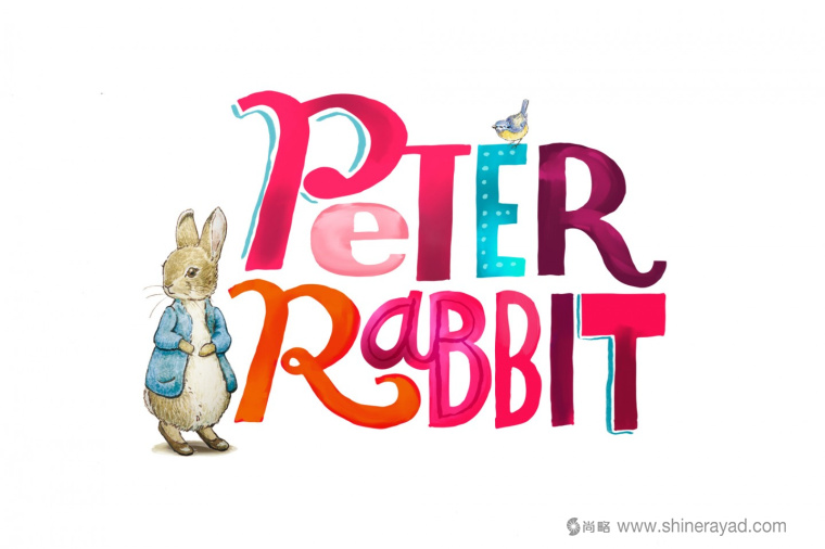 Peter Rabbit 小兔子兒童教育書籍品牌VI形象設(shè)計2-標(biāo)志設(shè)計