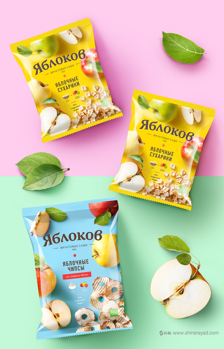 Yablok 有機(jī)蘋果干零食包裝設(shè)計(jì)-上海品牌策劃設(shè)計(jì)公司-5