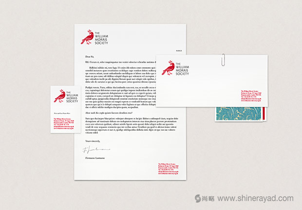 威廉莫里斯協(xié)會品牌VI形象設(shè)計-上海VI設(shè)計公司3