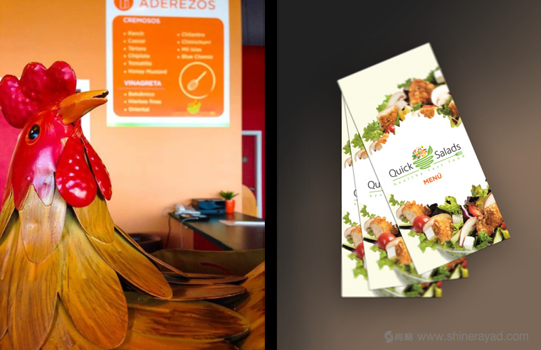 Quick Salads 沙拉有機素食餐廳VI設(shè)計2