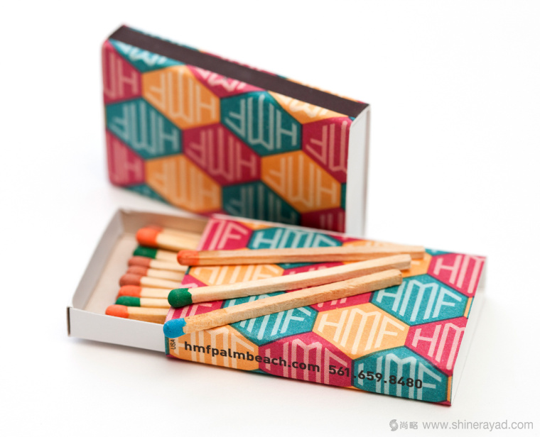 HMF餐廳品牌VI形象設(shè)計輔助圖形設(shè)計-上海餐飲VI設(shè)計公司設(shè)計參考5-火柴圖案形象設(shè)計