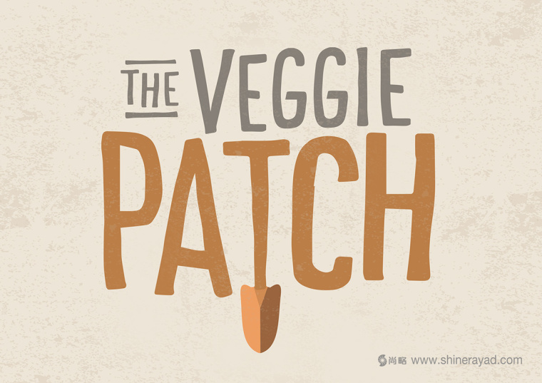 The Veggie Patch 蔬菜干蔬菜干脆片零食logo設(shè)計1 The Veggie Patch 蔬菜干蔬菜干脆片零食logo設(shè)計1